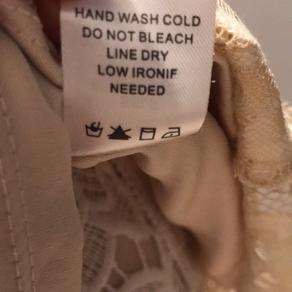 Brand new Altar’d state strapless Lace Dress - Picture 9 of 10